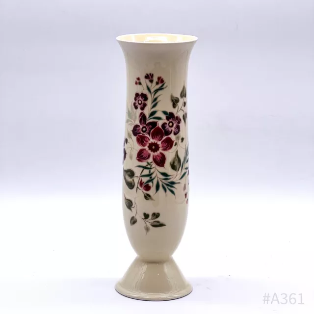 Zsolnay Hungary Pécs Vase Exclusiv Porcelain Hand Painted florales Design | 27cm