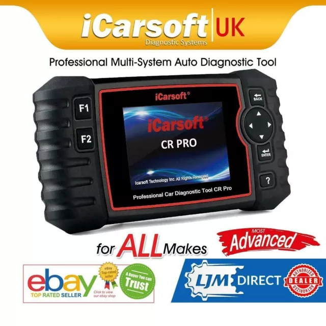 iCarsoft CR PRO 2024 Universal Profi Auto Diagnose Werkzeug UK Verteiler