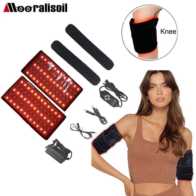 Pad terapia luce LED rosso vicino infrarossi cintura braccia sollievo dal dolore