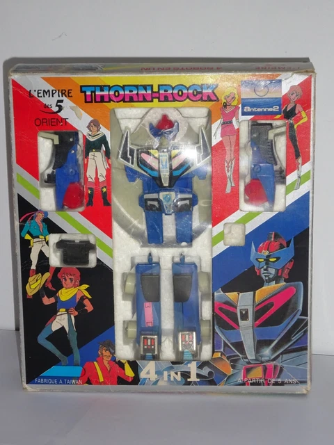 VINTAGE L'EMPIRE DES 5 Robot Thorn Rock DX Die Cast Acrobunch Askadis A2 EUR 31,50 - FR
