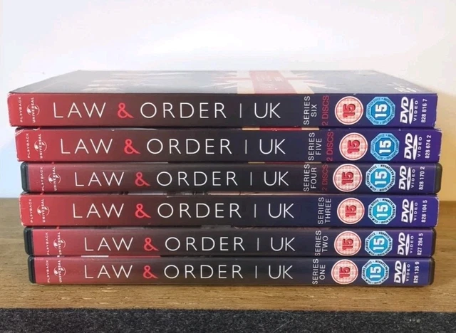 LAW & ORDER UK Complete Series 1-6 DVD £60.00 - PicClick UK