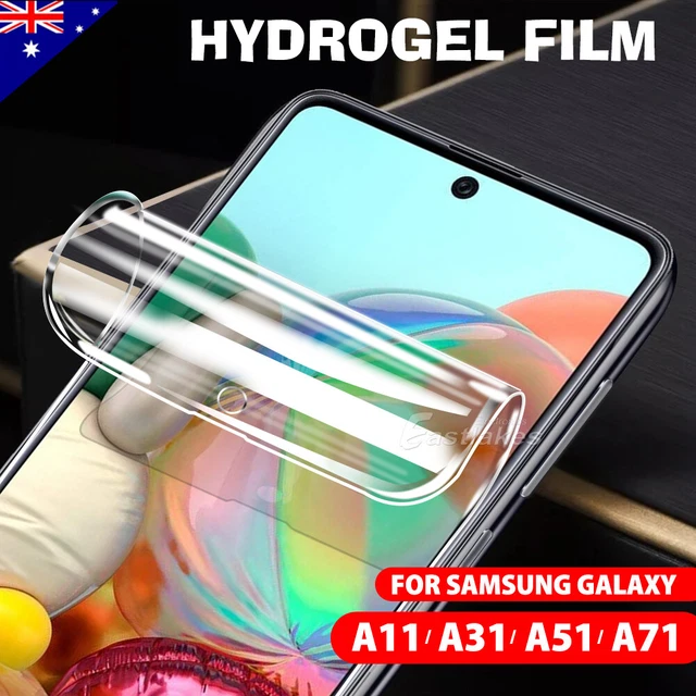 For Samsung Galaxy A71 A21s A31 A51  A11 HYDROGEL Crystal Clear Screen Protector