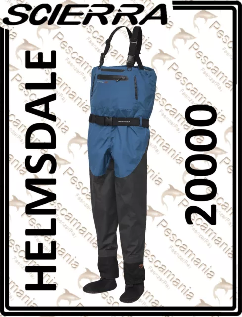 Wader Scierra Helmsdale 20000 3 Chaquetas Respirable Carcasa Spinning