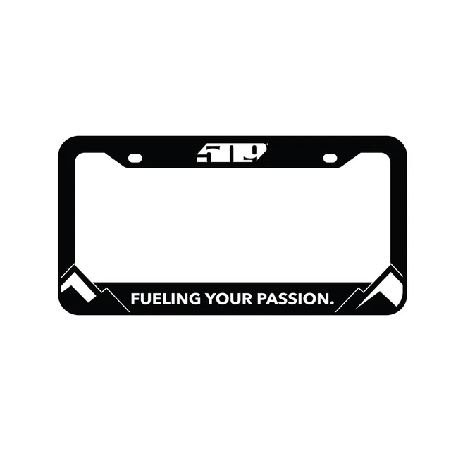 509 Fueling Your Passion License Plate Cover Holder - Black