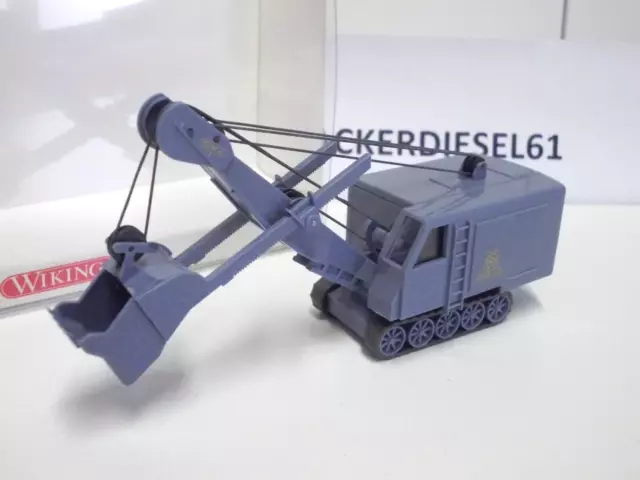 Wiking  HO 1:87  Menck Bagger mit Hochlöffel ,neuwertig in Ovp.(X276)