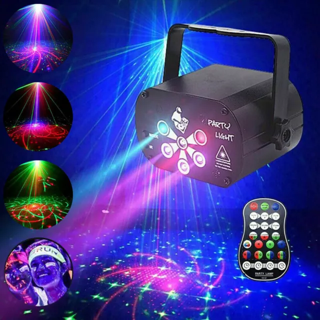 480Pattern Disco Party DJ Lights Stage Light Strobe Сolored Dance Bulb LED Lamp