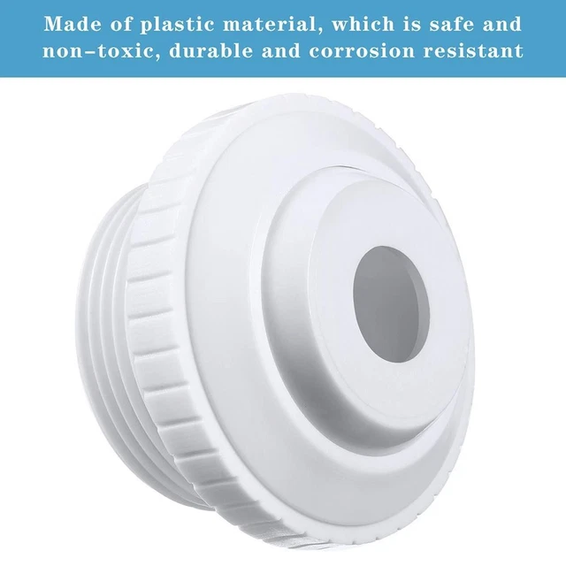 POOL RETURN FITTINGS Water Outlet Nozzles Flow Inlet Fitting Pool Jet ...