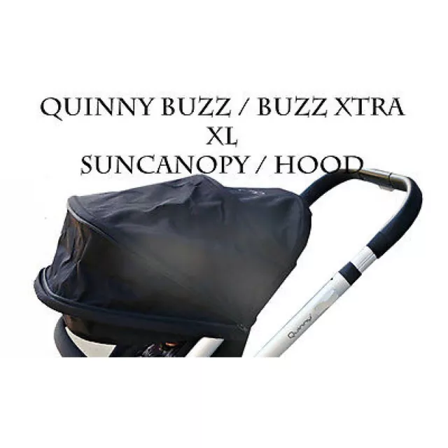 Quinny Buzz Xtra Sonnendach/Kapuze SCHAUKELSCHWARZ