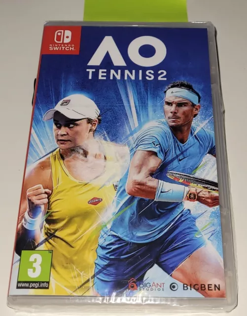 Nintendo Switch - AO Tennis 2 - Neuf Sous Blister