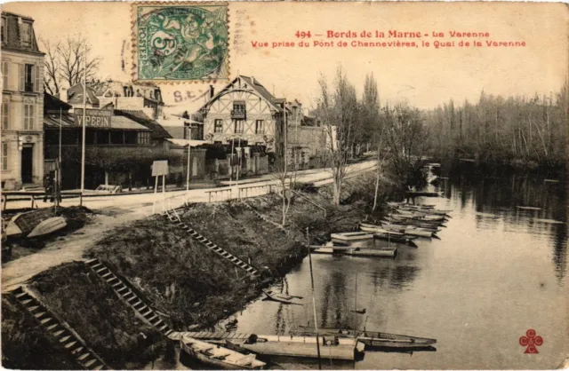 CPA Bords de la Marne, La Varenne FRANCE (1338849)