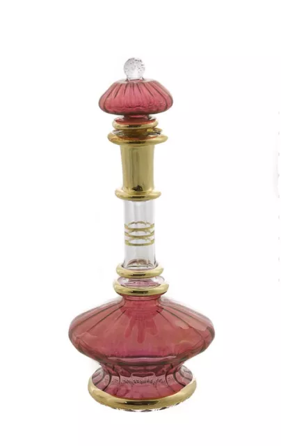 Flacon Fiole à Parfum Huile en Verre Souffle d' Egypte Peterandclo CA11  7336