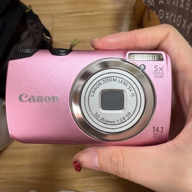 キヤノン PowerShot A3200 IS Pink #C419 NEAR MINT] CANON POWERSHOT