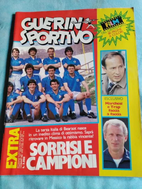 Guerin Sportivo Extra 1986 Maggio N°19 Film Del Campionato