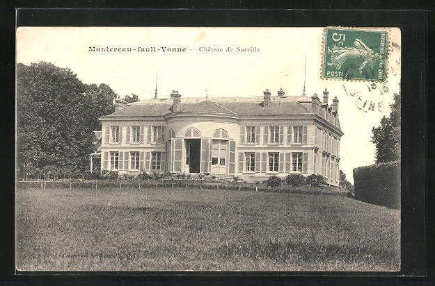 CPA Montrevalt L'Evre Et Le Château - Maine Et Loire (49) - Carte Postale Ancienne