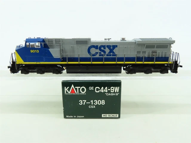 HO KATO 37-1308 CSX Transportation GE C44-9W "Dash 9" Diesel #9013 - DCC Ready