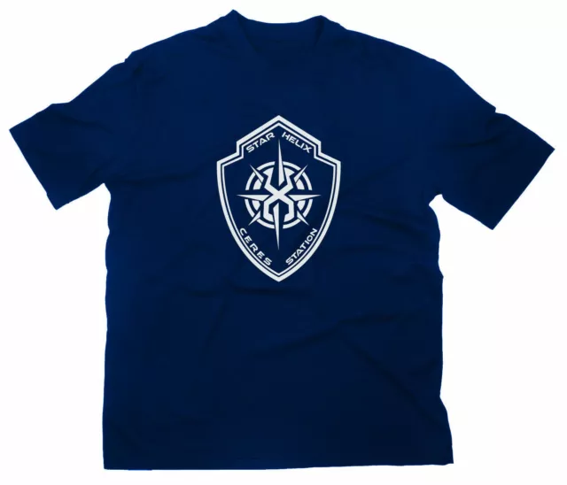 Estrella Helix Seguridad Ceres Police Estación Logo Camiseta de Fan Camisa la