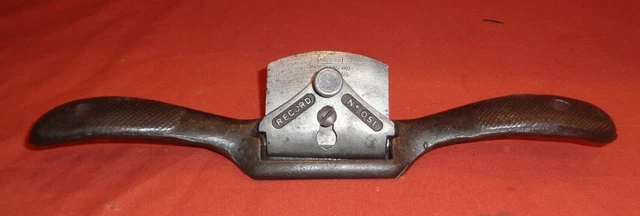 Vintage Record No.051 Carpenters Flat Sole Spokeshave Spoke Shave Plane
