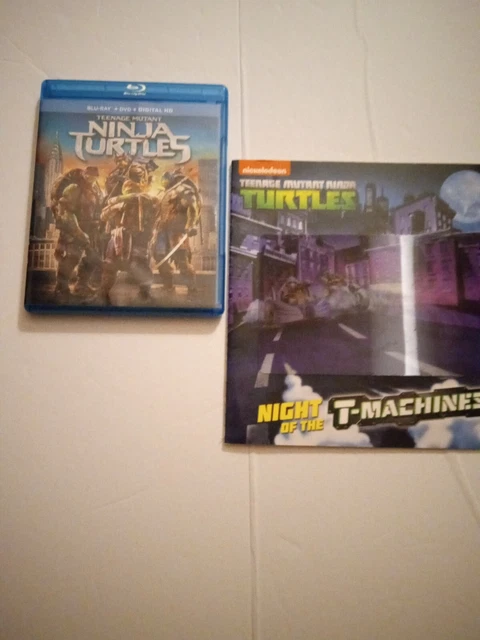Turtle Powerdvd TEENAGE MUTANT NINJA Turtles - Blu-ray/Dvd & Ninja Turtles T-Machines ...