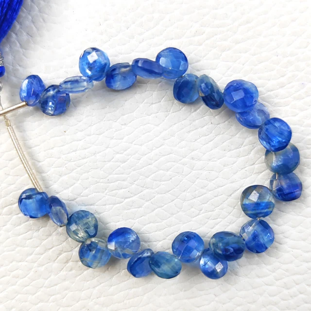 Lot De 100 Perles En Pierre Turquoise 5 Mm à 13 Mm - Forme Puce - Perlin - Neuf Pour Création Bijoux