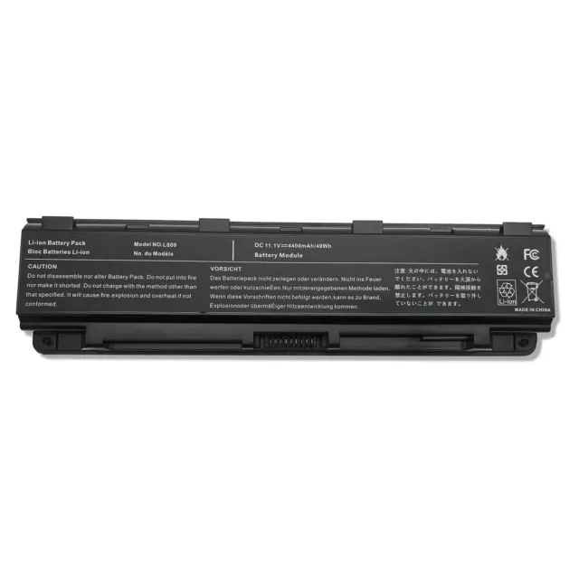 NEW Battery for Toshiba Satellite C850 C855D C855-S5206 C855-S5214 PA5024U-1BRS