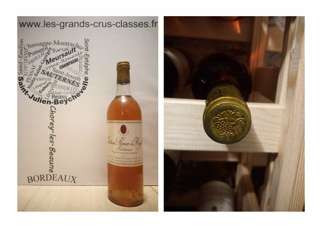 Château Romer du Hayot 1983 - Sauternes - Liquoreux - 2ème Grand Cru Classé