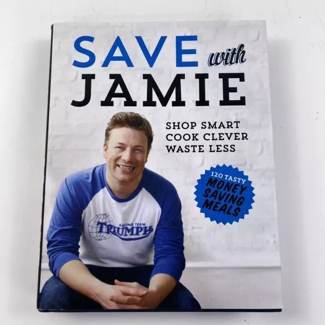 Save with Jamie by Jamie Oliver Hardcover Cookbook Excellent Condition