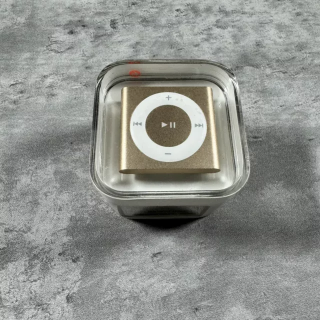 NEW SEALED Apple iPod Shuffle 4th Generation 2GB Gold