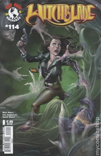 Witchblade #114A Choi VG 2008 Stock Image Low Grade