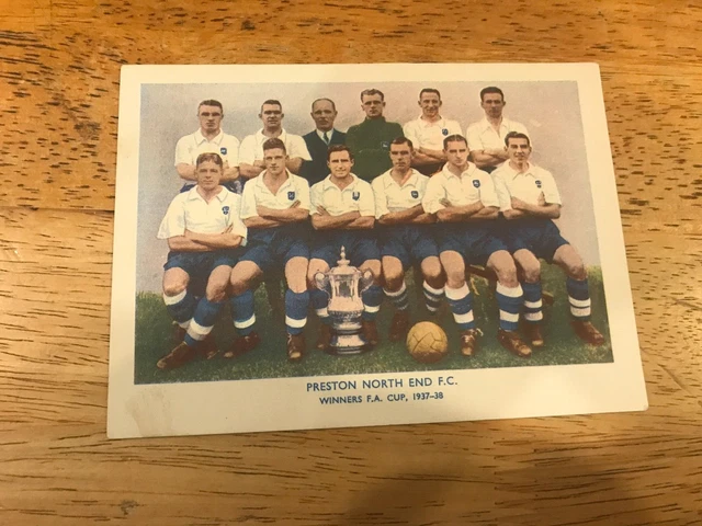 1938 Sherman's Searchlight On Famous Teams Preston North End