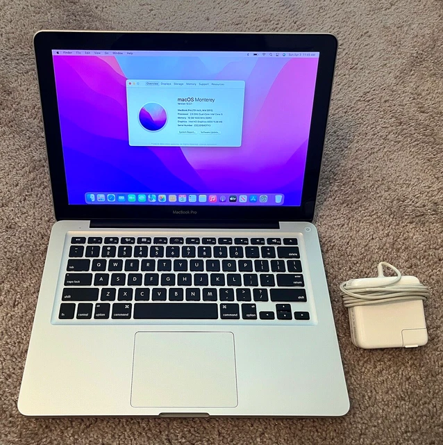 Apple MacBook Pro 13 | MacOS Monterey 2021 | 16GB MAX RAM | 1TB SSD | WARRANTY