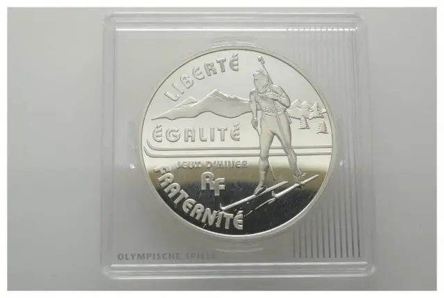 MGS FRANKREICH 5. REPUBLIK, SEIT 1958 1 1/2 Euro 2005 Biathlon Polierte Platte