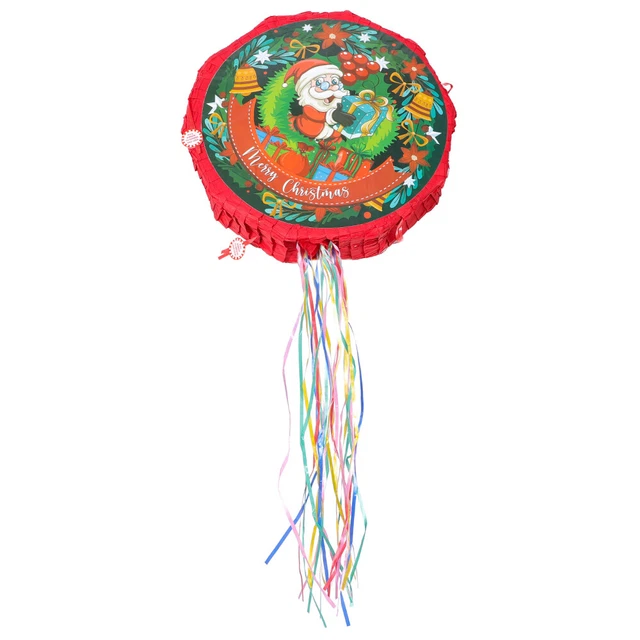 Pinata tradizionale ripiena di dolci Pinata, Babbo Natale-Pinata,