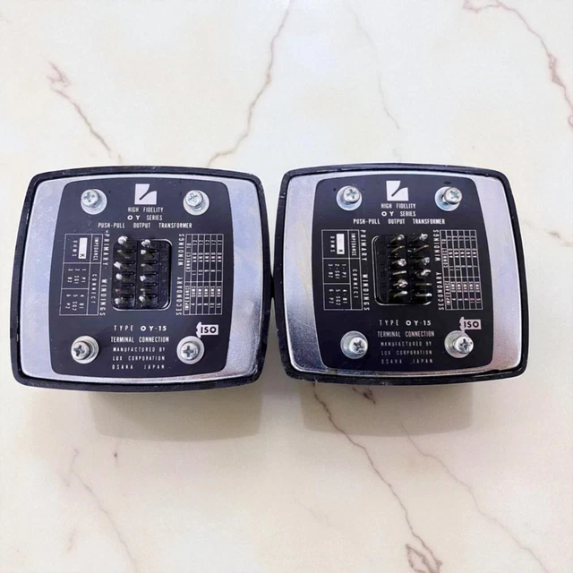 ラックスマン 真空管 OY15-5K トランス output 2個 LUXMAN OY15-5K 1個 出力トランス - 中古オーディオの販売や買取