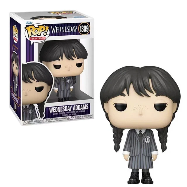 Funko POP Wednesday Addams Cartoon Figure Toys Addams Family Action Figures Mode