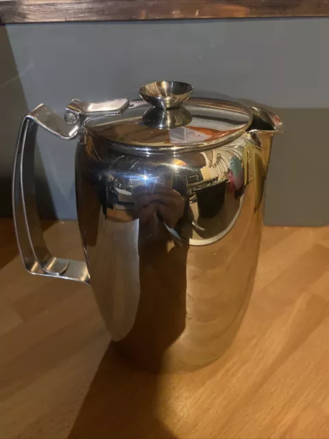 Old Hall Connaught 1 1/2 Pint Coffee / Hot Water Pot Stainless Steel