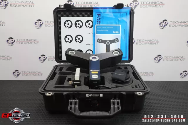 Faro Freistil 3D Scanner System W / Oberfläche Pro 3 Tablet Fluke Ziess Leica