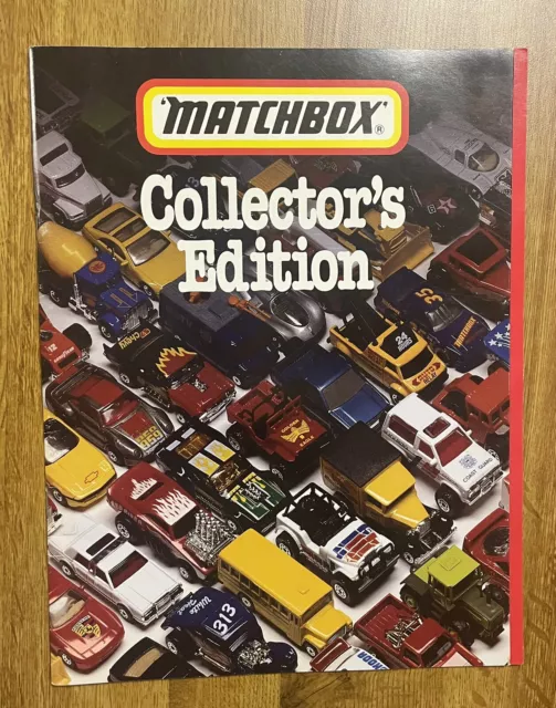 VTG - MATCHBOX 1991 Collectors Edition Toy Catalog - Throwback - Vivid - 🛻 🚗