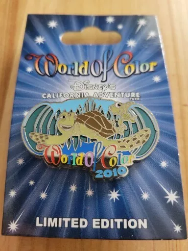 Disney California Adventure World of Color 2010 Crush Squirt Nemo pin DCA DLR