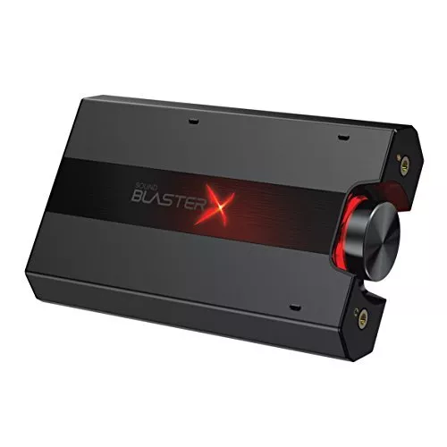 Creative Sound BlasterX G5 high-quality gaming USB audio hi-res support USB in