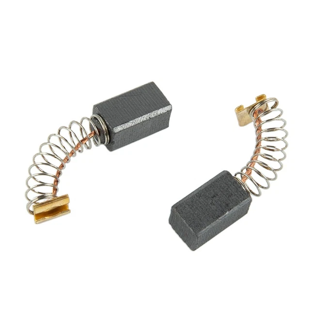 8 Balais En Carbone 14x10x7 Mm - Pour Outils électriques : Perceuse, Scie Circulaire, Aspirateur, Moteurs