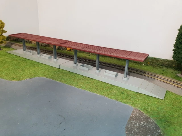 LIMA N°2071 MAQUETTE Quai De Gare, Station Roof / Arret - Ho 1/87 EUR