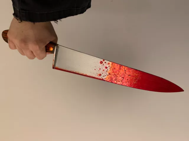 Halloween 1978 Michael Myers Bloody knife steel replica prop