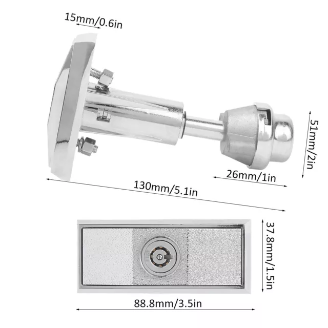 Easy To Install Security Locks High Strength Vending Machine Lock