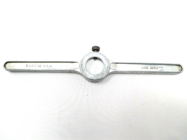 Century DS-10 USA Cast Aluminum Die Handle for 1" Round Dies 8-1/4" Long