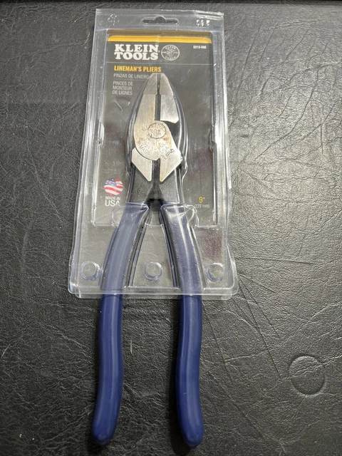 Klein Tools D213-9NE Lineman’s Pilers 9”(229mm) BRAND NEW! FREE SHIPPING!