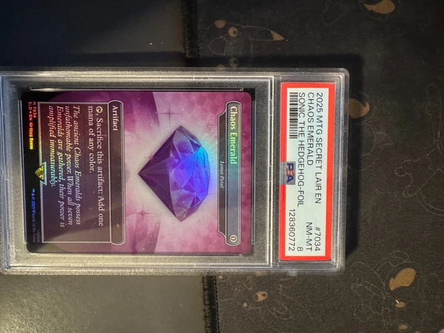 Chaos Emerald 紫　7034 Chaos Emerald - Lotus Petal (7034) - Secret Lair Drop Series