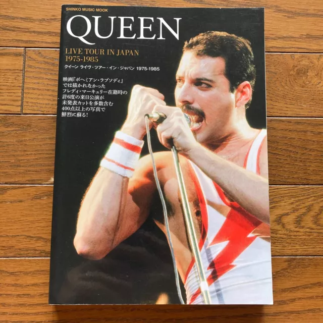 QUEEN LIVE TOUR JAPAN 1975-1985 Sinko Music 2019 1st. Photo Book