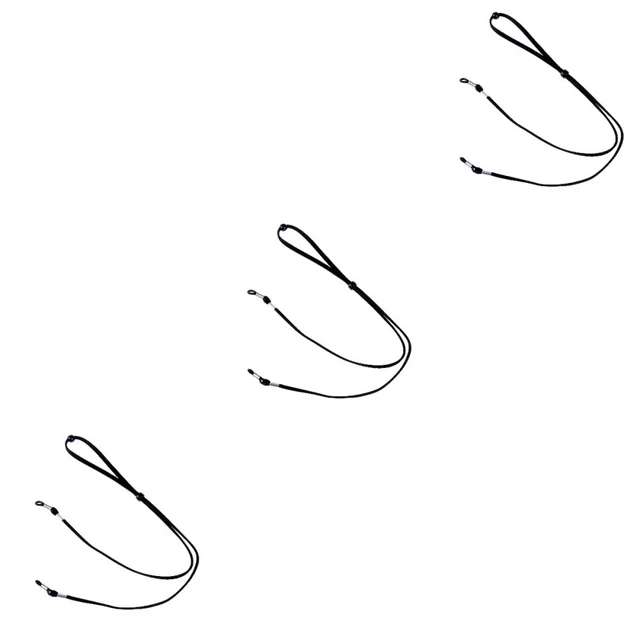 Gafas de cuero cuerda decoración antideslizante soporte para gafas cuerda para mujer dama hembra