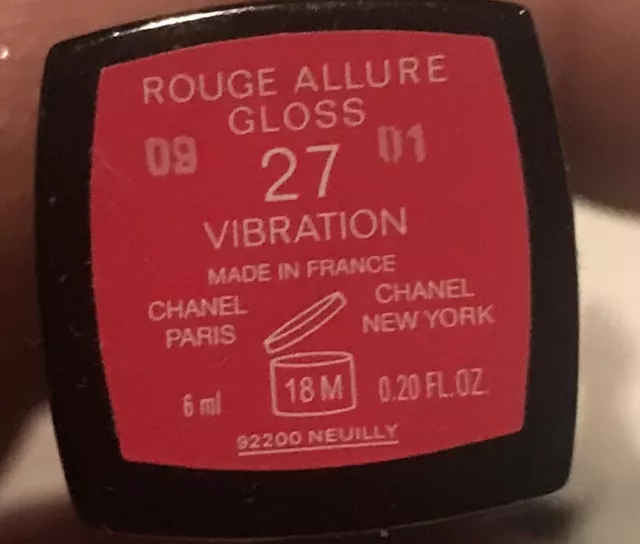 CHANEL ROUGE ALLURE Extrait de Gloss Intense Colour Lip Gloss 27 Vibration  $24.00 - PicClick