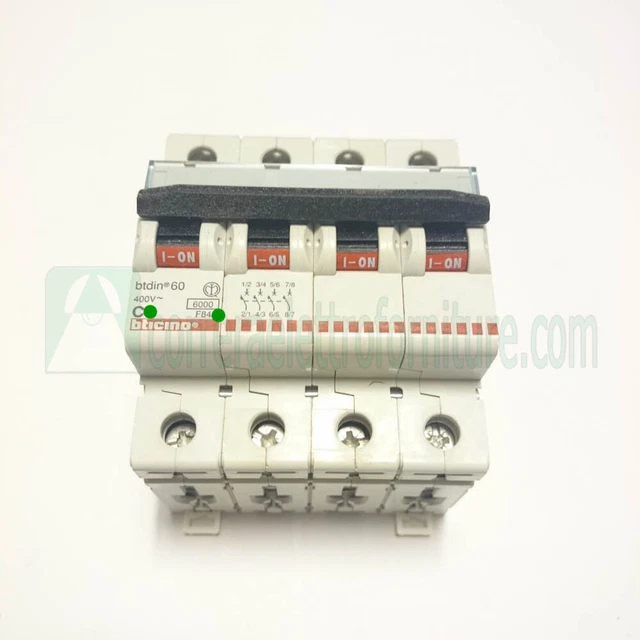 Interruttore DC GEYA MCB 4 Poli Tipo C - 6-125A, 6KA, Modello GYM9-DC-4P, Per Quadri Elettrici - Foto 2